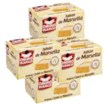 OMINO BIANCO jabón para lavar a mano al jabón de Marsella pastilla 250 g x 4 uds.