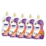SAN Perfumador Ropa Atardecer Tropical【Pack Ahorro 40 dosis x 5 uds.】