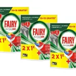 FAIRY Detergente Lavavajillas Platinum PLUS 45 + 45 pastillas