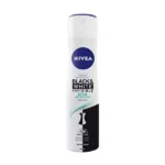 NIVEA Desodorante Black And White Invisible Active 200ML Desodorante en spray antibacterial