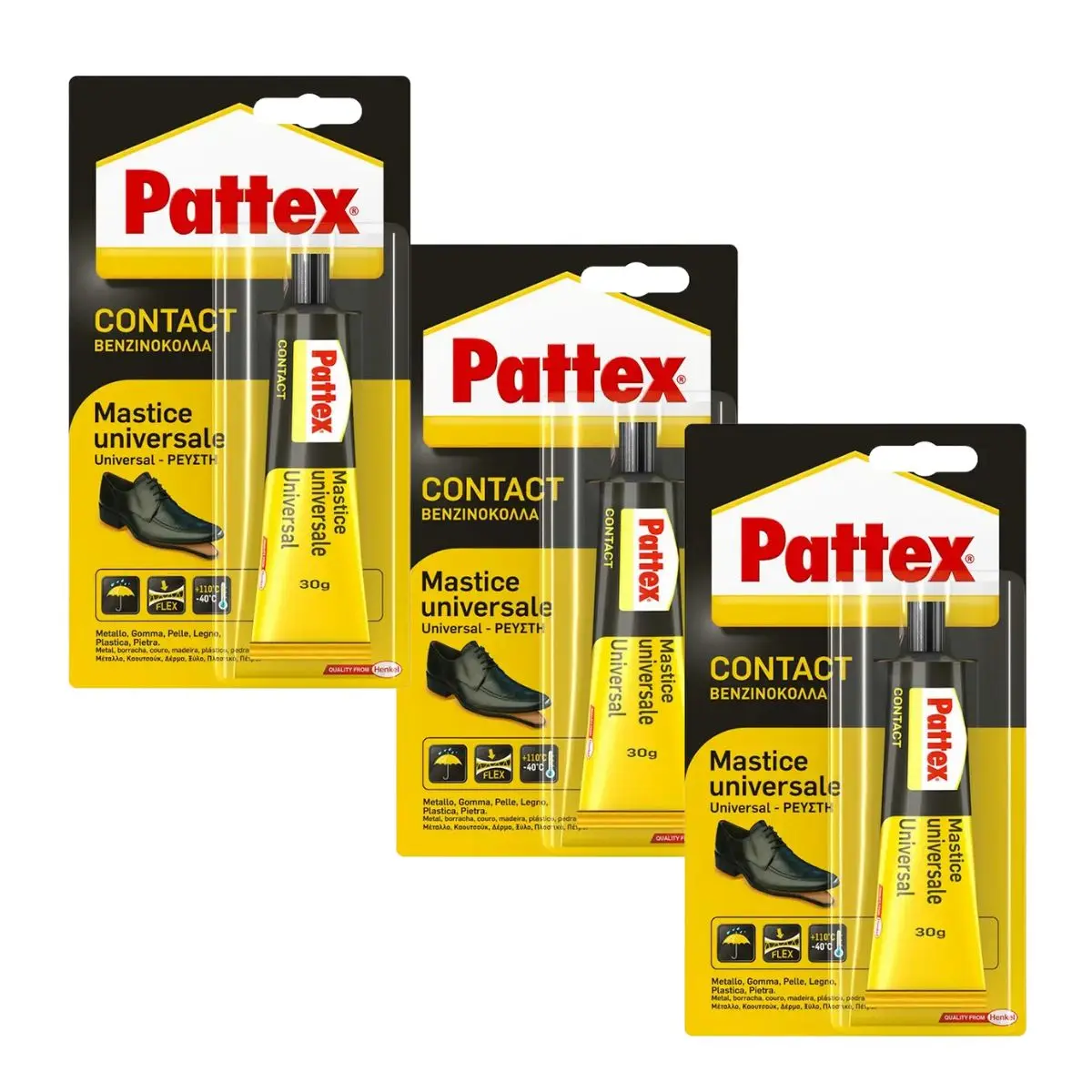 Pegamento de Contacto 30g PATTEX Pegamento de Contacto 30g PATTEX x3 uds. - Imagen 1