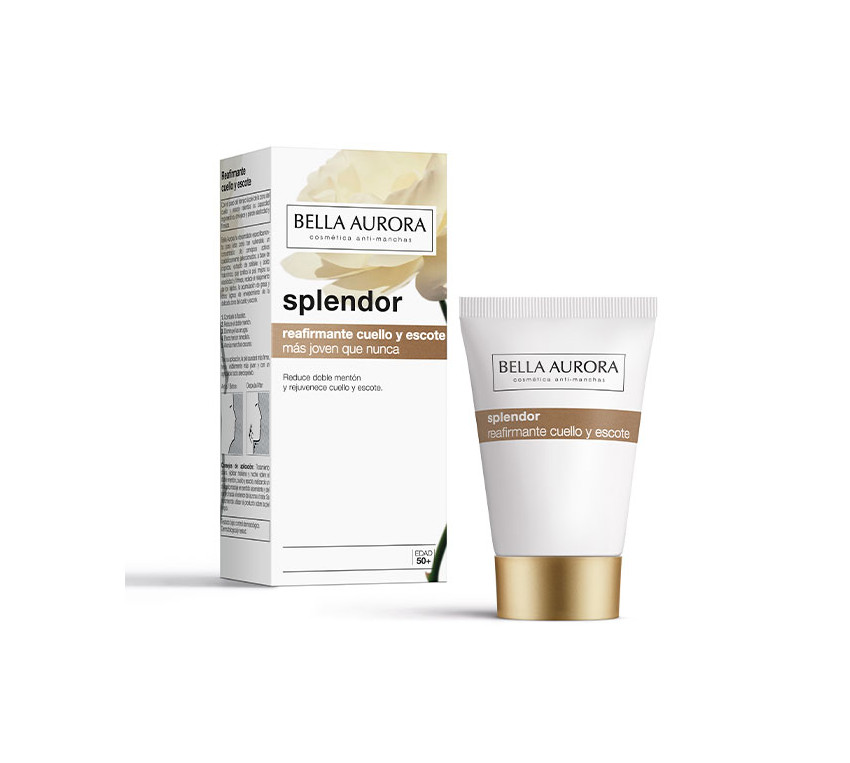 splendor-crema-reafirmante-para-cuello-y-escote BELLA AURORA Splendor crema reafirmante para cuello y escote 50 ML - Imagen 1