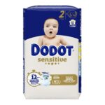 Caja de 174 uds. Talla 2 Pañales Dodot Sensitive ( 4 a 8 kg )