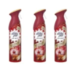 Ambipur ambientador aerosol manzana y canela 3uds x 185ml*