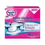 Toallitas limpia gafas Handy Bag【Pack Ahorro 200 Toallitas 20 cajitas x 10 sobres】