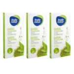 Body Natur Bandas Cera Depilatorias Pieles Normales enriquecidas con Té Matcha 16 uds x 3 paquetes