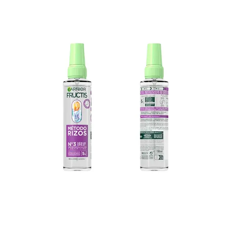 Garnier Fructis Método Rizos – Spray Sérum Capilar para Definir y Nutrir Ri Garnier Fructis Método Rizos – Spray Sérum Capilar para Definir y Nutrir Rizos | Pack 2x150 ml - Imagen 1