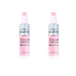 L’Oréal Paris Elseve Glycolic Gloss - Sérum Sin Aclarado para Brillo y Fortalecimiento del Cabello | Pack 2x150 ml