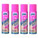 Vanish Quitamanchas para alfombras, moquetas, tapicerías y grandes superficies, formato espuma 4x600ml