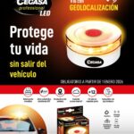 Balizas V16 con geolocalización, homologadas por la DGT,  Tarjeta SIM +12 años incluidos -  Luz de emergencia v16 CEGASA*
