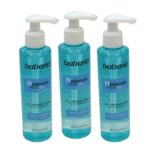 Babaria Gel Limpiador Facial Hidratante con Ácido Hialurónico y Niacinamida – 3 Unidades de 200 ml, Ideal para Piel Deshidratada y Poros Ampliados