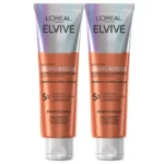 L'Oréal Paris | Rutina Elvive Growth Booster Champú, acondicionador o sérum Anticaída Pack de 2x 150 ml Sin Sulfatos (sin tensioactivos sulfatados)