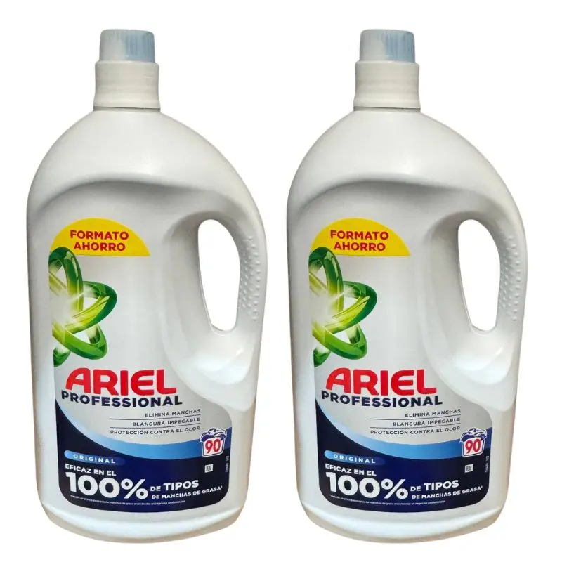 RO10620033 ARIEL PROFESIONAL LIQUIDO Ariel Detergente Líquido Profesional, 2 x 90 lavados - Imagen 1