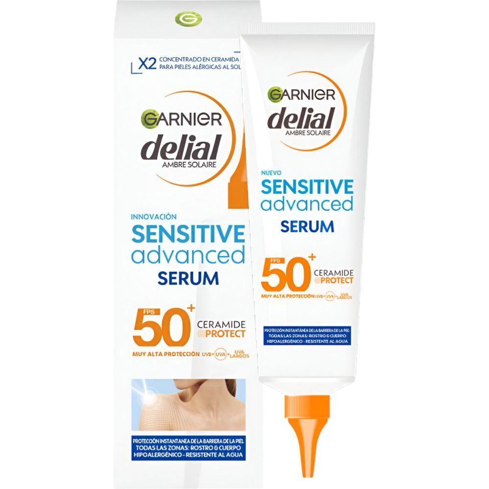 3600542512800_1_v35 Delial Sérum solar corporal resistente al agua y no graso previene daños a corto y largo plazo 125 ml - Imagen 1